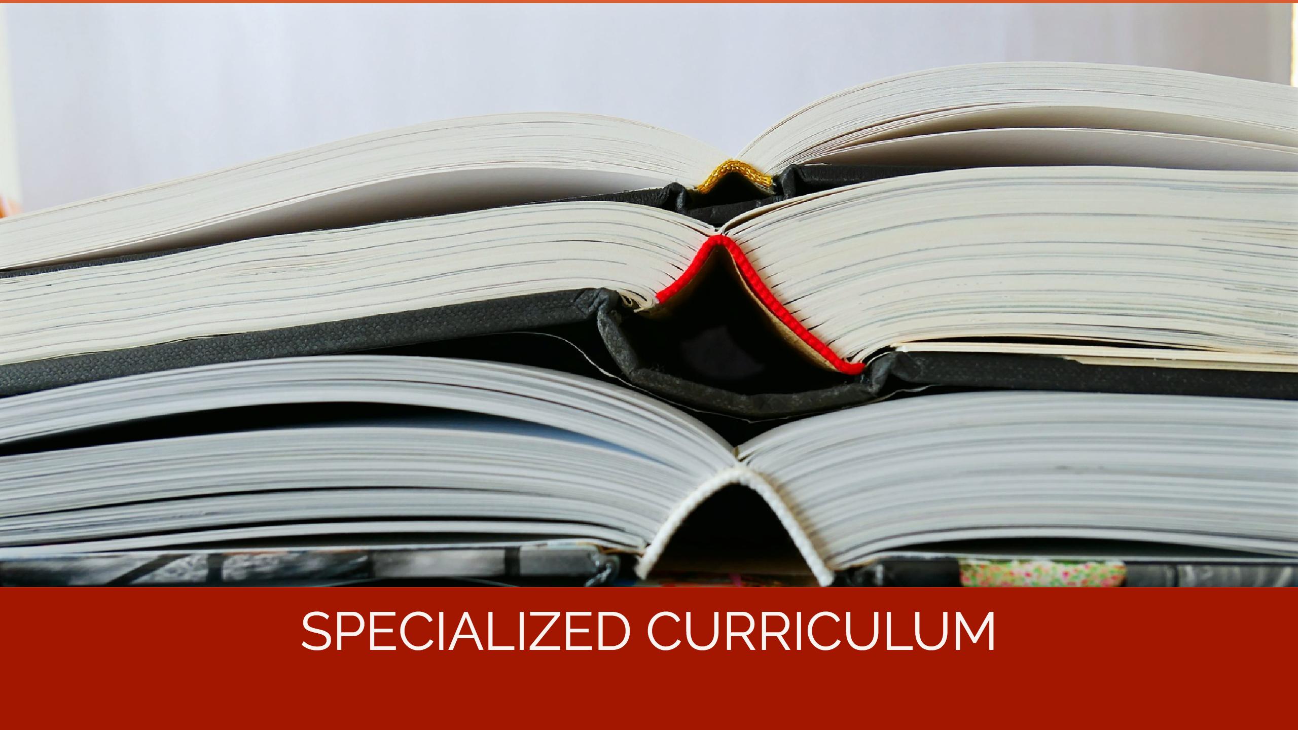 Specialized Curriculum - Fairhaven Christian Academy